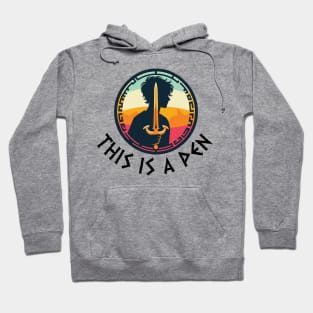 this is a pen - Camp Half-Blood percy jackson Hoodie